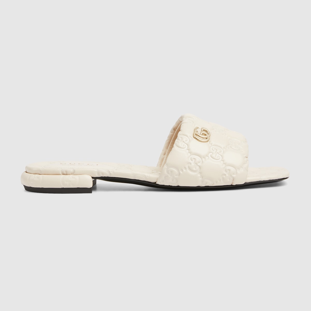 Gucci Women’s slide sandal with Double G - Image 1